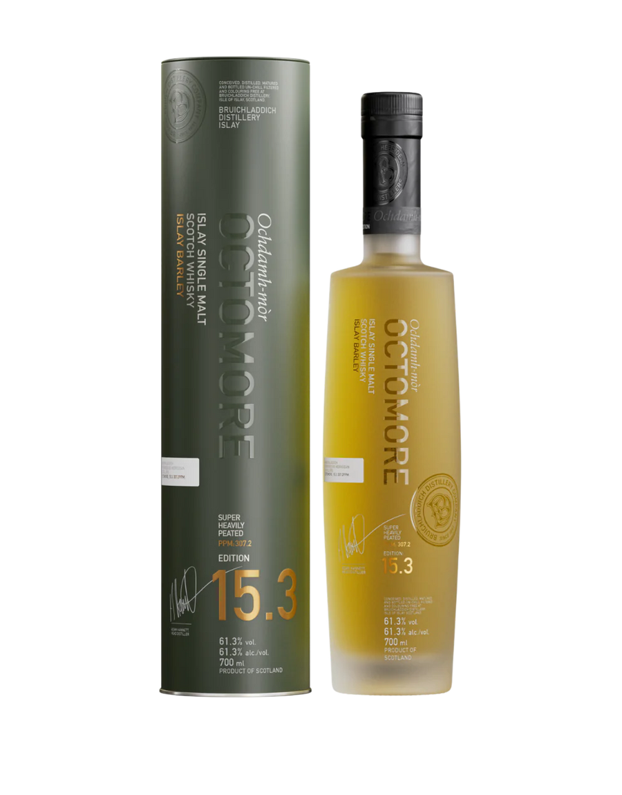 Bruichladdich Islay Single Malt Scotch Whisky Octomore Edition 15.3