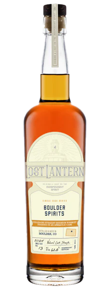 Lost Lantern Colorado Straight Bourbon Whiskey Boulder Spirits Single Cask