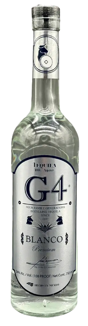 G4 Tequila Blanco High Proof 750ML