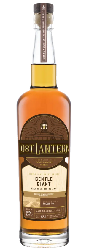 Lost Lantern Texas Single Malt Whiskey Gentle Giant