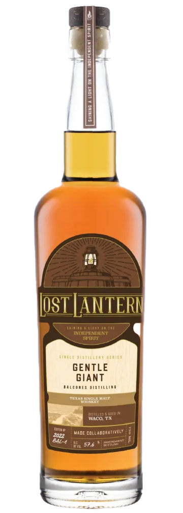 Lost Lantern Texas Single Malt Whiskey Gentle Giant