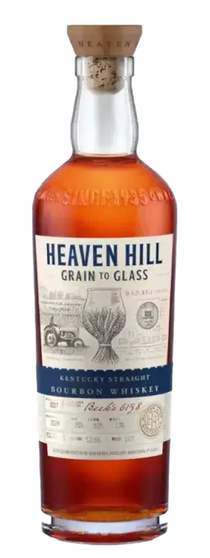 Heaven Hill Kentucky Straight Bourbon Whiskey Grain to Glass 750ML