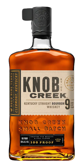 Knob Creek Kentucky Straight Bourbon Whiskey Aged 9 Years Small Batch 375ML