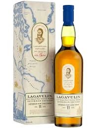 Lagavulin Single Malt Scotch Offerman Edition Caribbean Rum Cask Finish 11 Year 750ML