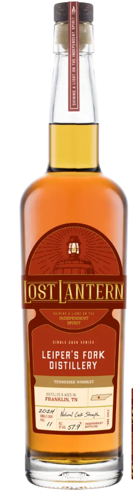 Lost Lantern Tennessee Whiskey Leiper's Fork Distillery