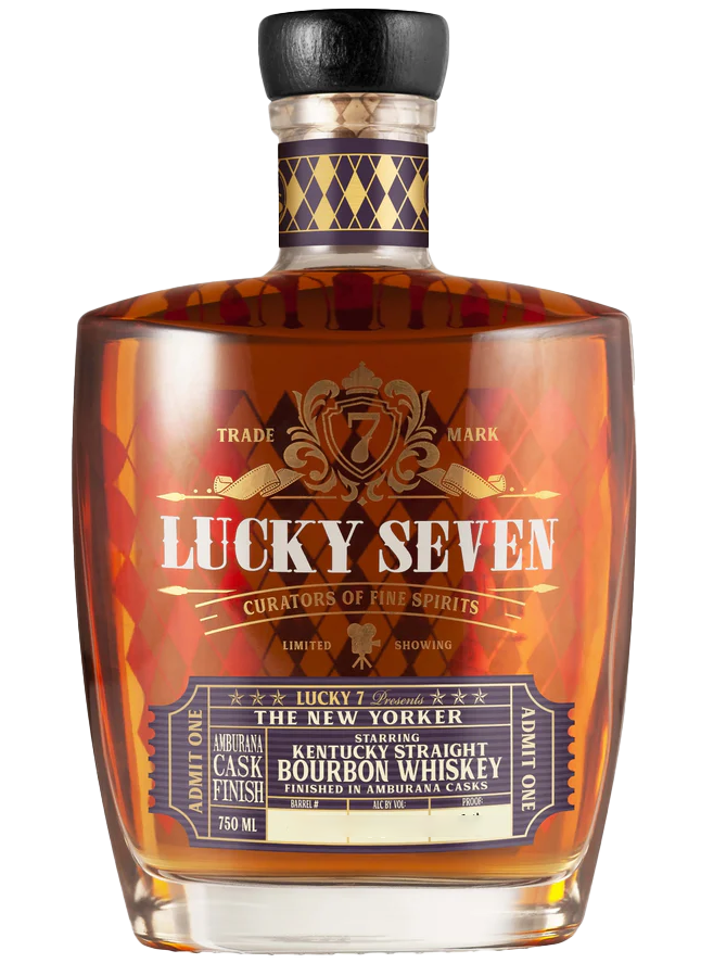 Lucky Seven Spirits Kentucky Straight Bourbon Whiskey The New Yorker 750 ML