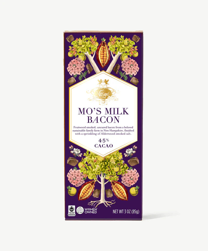 Vosges Chocolate Mo's Milk Chocolate Bacon Bar