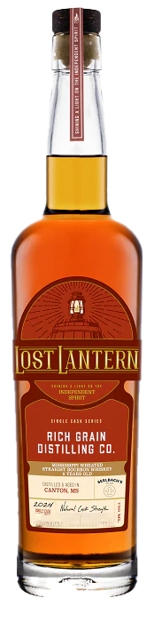 Lost Lantern Mississippi Wheated Straight Bourbon 7 Year Rich Grain Distilling