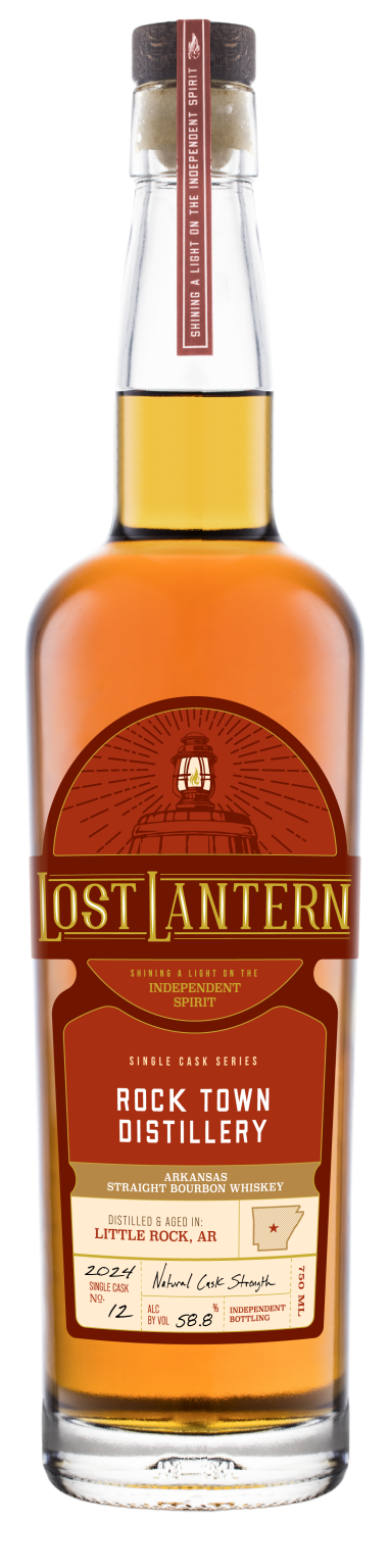 Lost Lantern Arkansas Straight Bourbon Whiskey Rock Town Distillery 