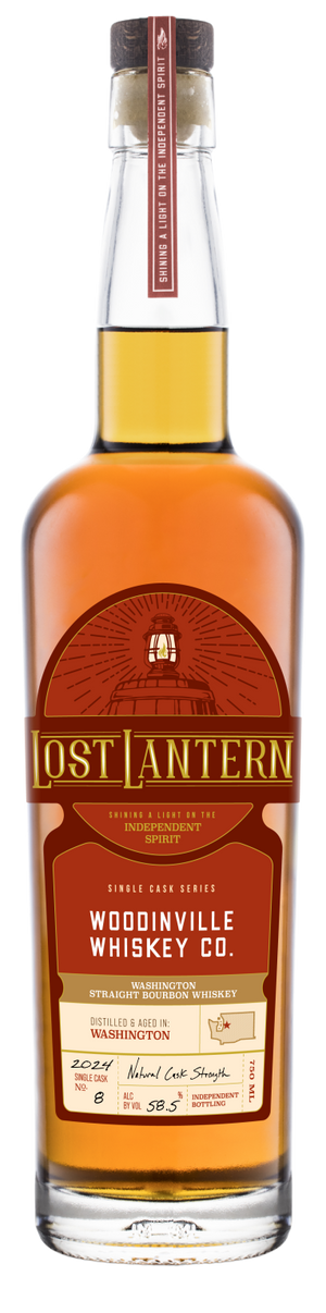 Lost Lantern Washington Straight Bourbon Whiskey Woodinville Whiskey Co 