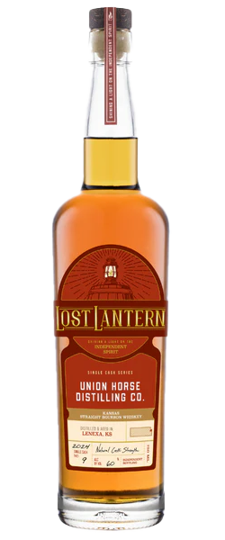 Lost Lantern Kansas Straight Bourbon Whiskey Union Horse Distilling