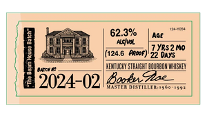 Bookers Kentucky Straight Bourbon Whiskey Beam The House Batch 2024-02 750ML