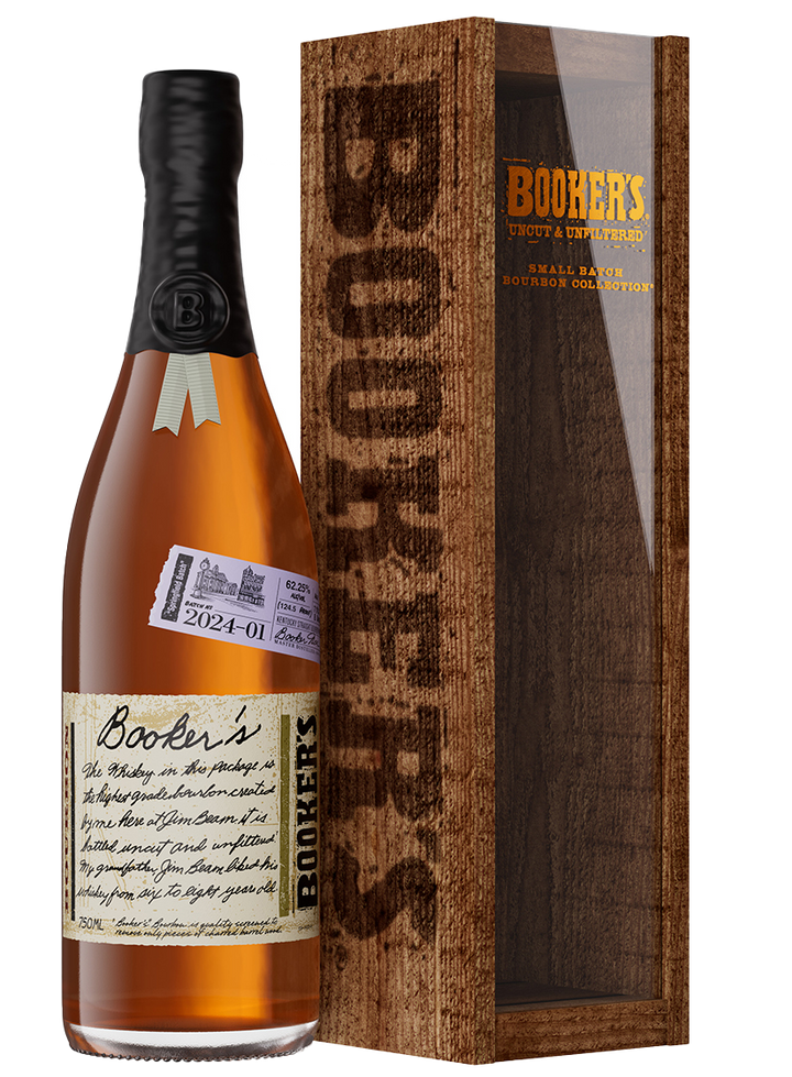 Bookers Kentucky Straight Bourbon Whiskey Springfield Batch 2024-01 