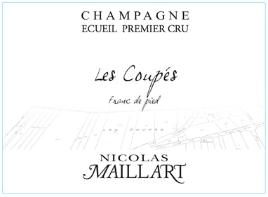 2019 Nicolas Maillart Champagne Extra Brut Les Coupes Franc de Pied Ecueil 1er Cru