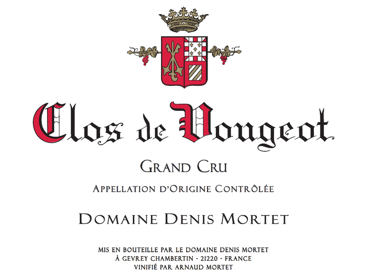 Domaine Denis Mortet Clos de Vougeot Grand Cru