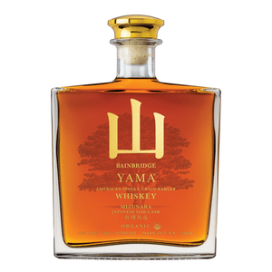 Bainbridge YAMA American Single Grain Barley Whiskey Mizunara Cask Finish 750ML